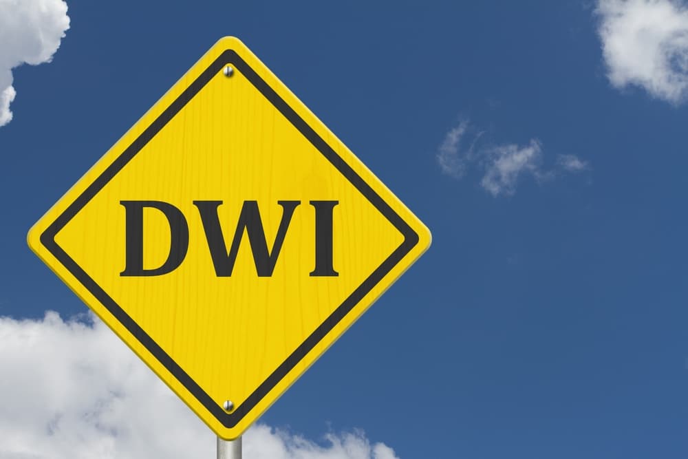 DWI Checkpoint sign