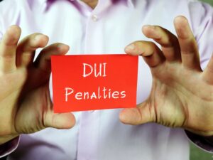 DUI penalties